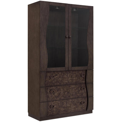 Pulaski Furniture Modern Mosaic Brown China
