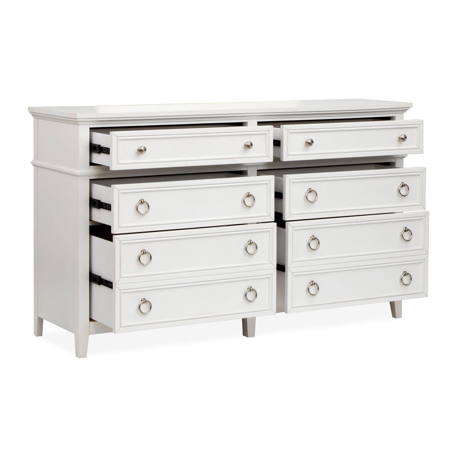 Magnussen Home Juniper Hill Whisper White Double Drawer Dresser