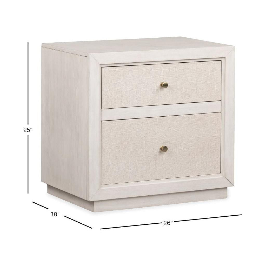 Magnussen Home Cypress Point Sand Dollar Drawer Nightstand