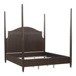 Pulaski Furniture Asher Park Piano Brown Poster Bed