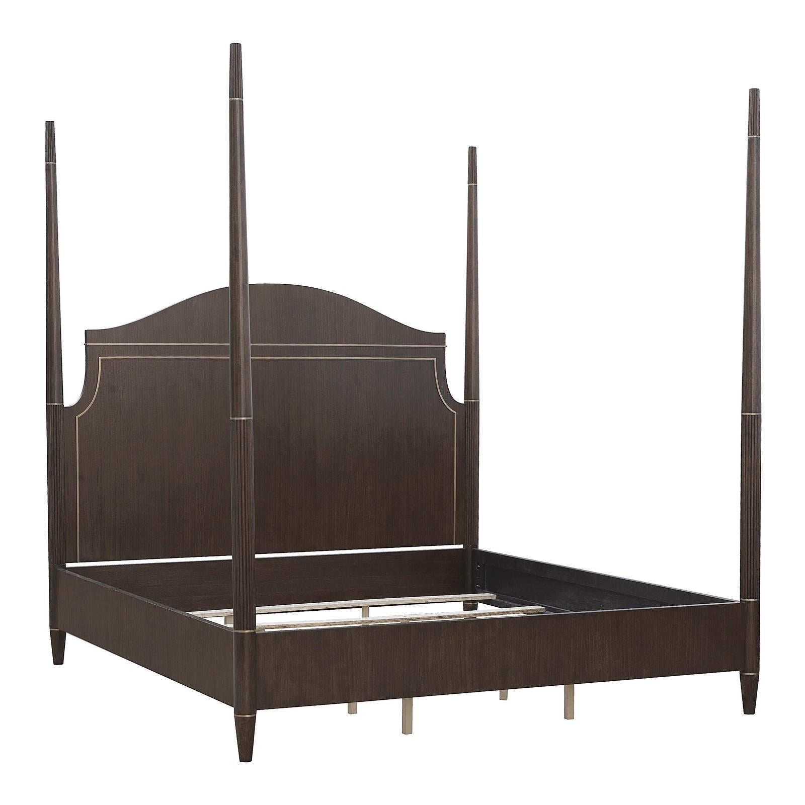 Pulaski Furniture Asher Park Piano Brown Poster Bed