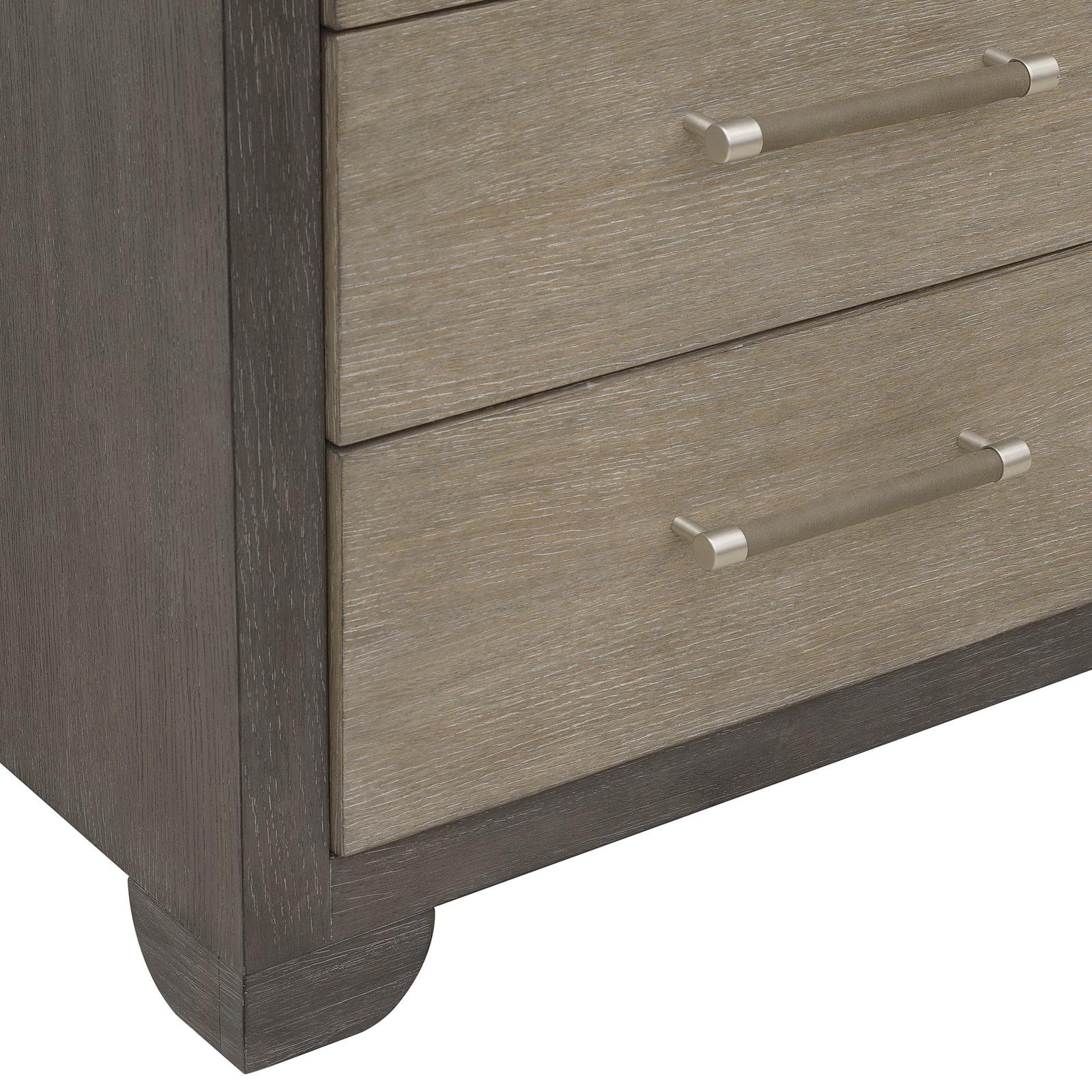 Pulaski Anderson Park Moose Trail And Frontier Brown Nightstand