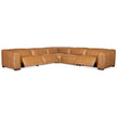 Hooker Furniture Fresco 5 Seat Sectional with Power Recline & Power Headrest