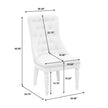 Pulaski Furniture Madison Ridge Bluff Grey Host Chair Set of 2
