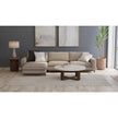 Feizy Enzo 8737F Transitional Geometric Rug in Tan/Ivory