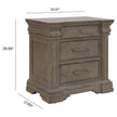 Pulaski Furniture Madison Ridge 3 Drawer Nightstand