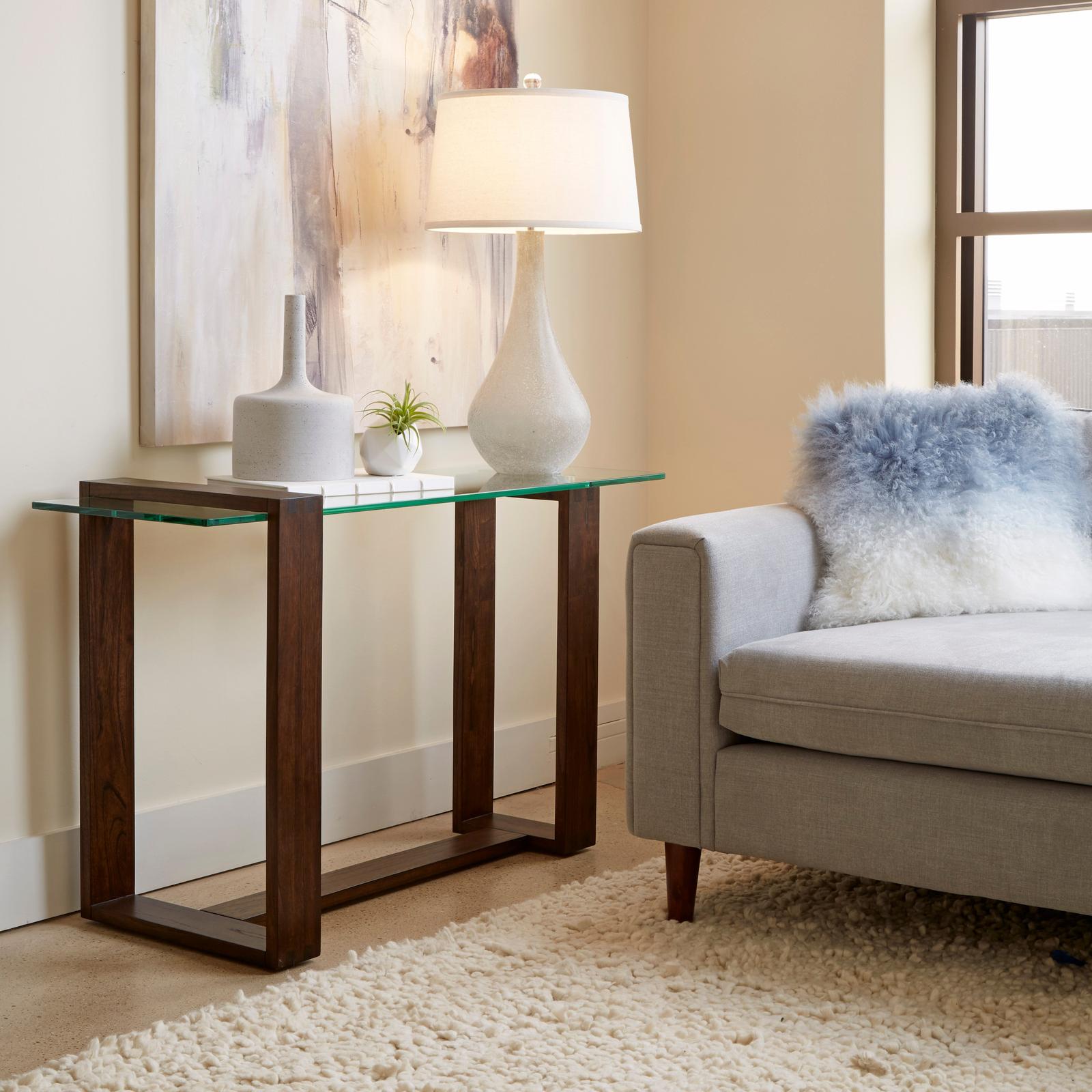Magnussen Home Bristow Acorn Rectangular Sofa Table
