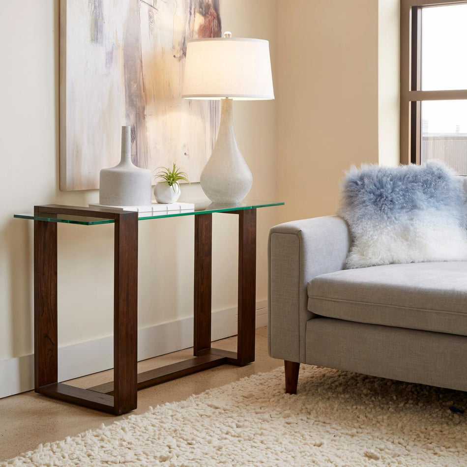 Magnussen Home Bristow Acorn Rectangular Sofa Table