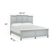 Magnussen Home Glenbrook Pebble Panel Bed