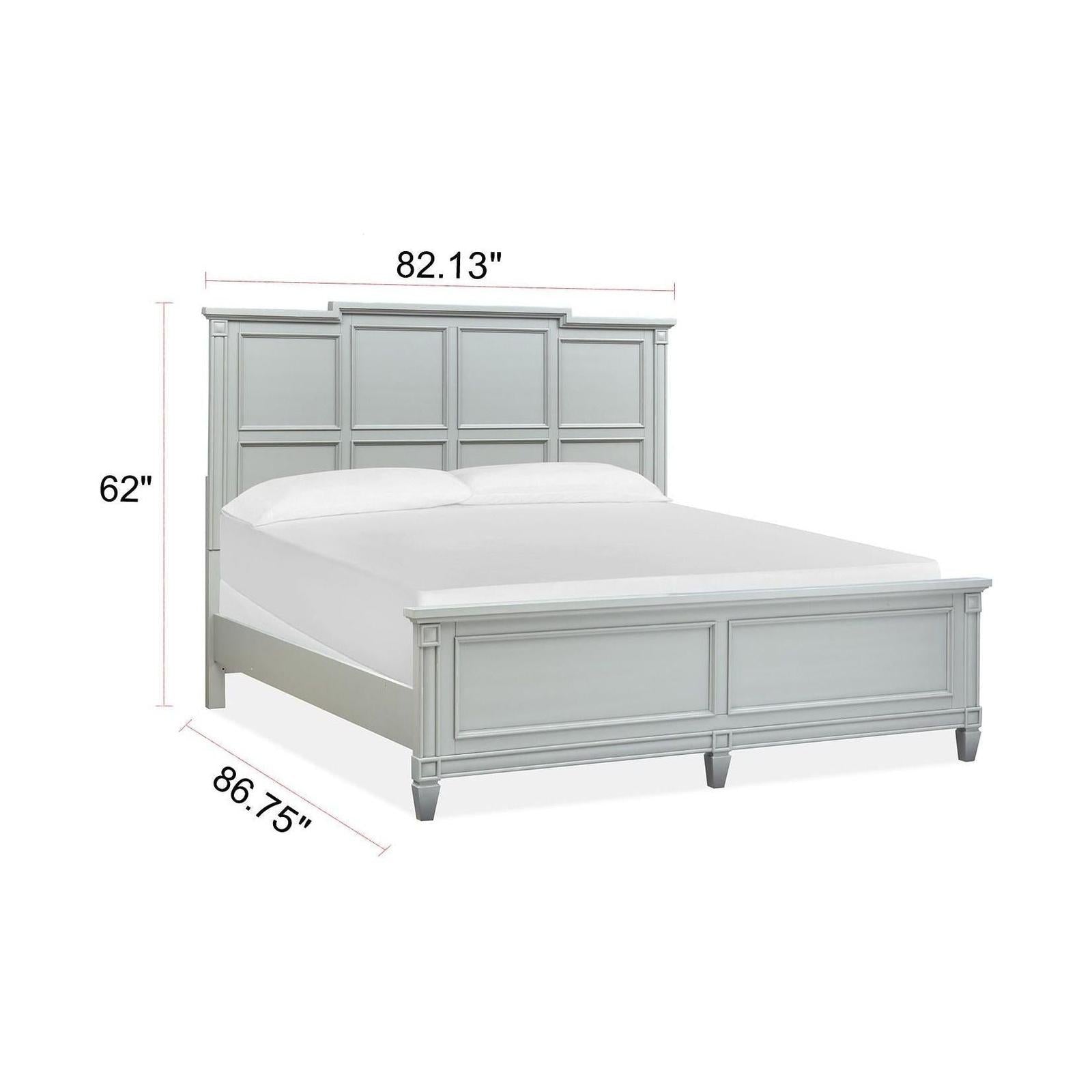 Magnussen Home Glenbrook Pebble Panel Bed