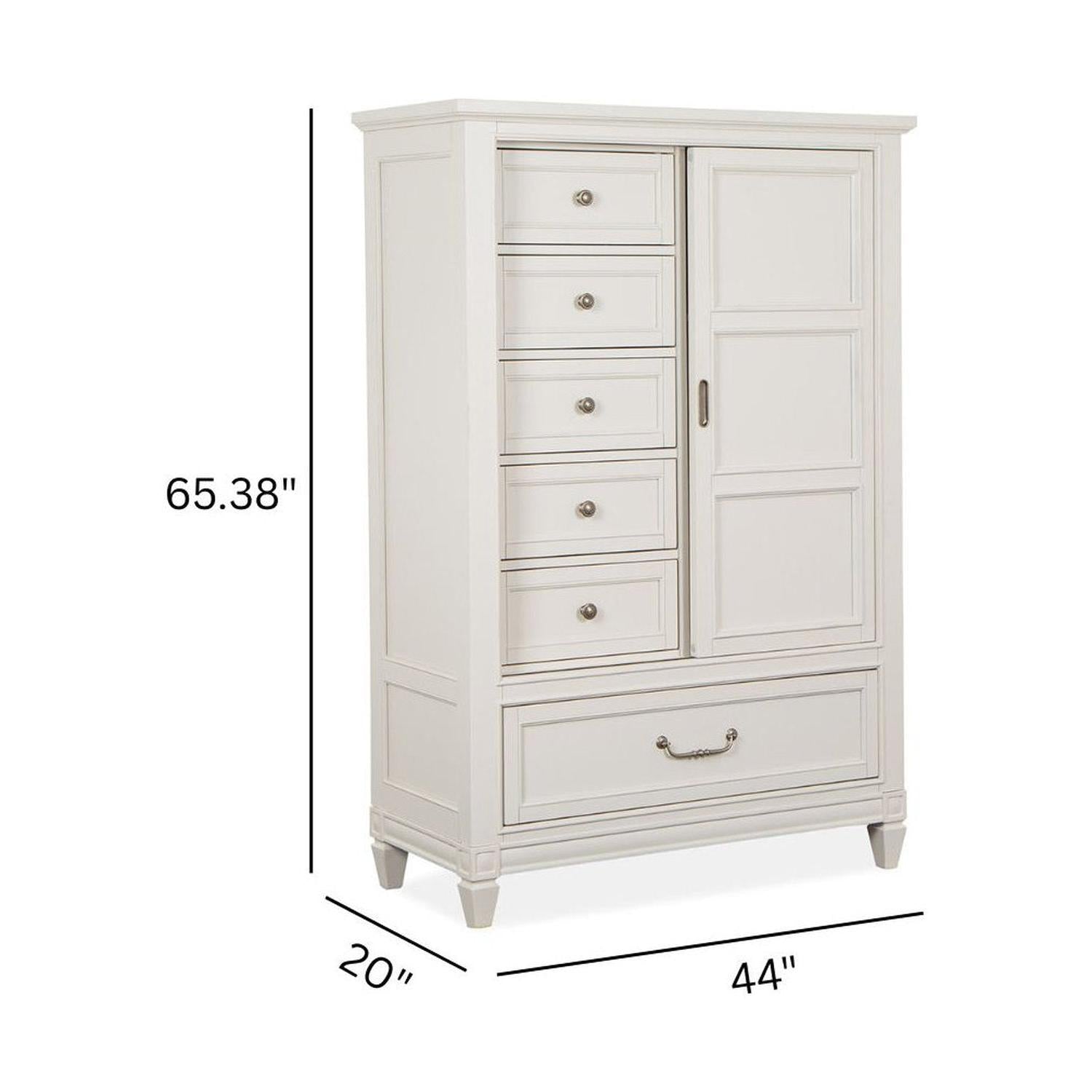 Magnussen Home Willowbrook Egg Shell White Chest