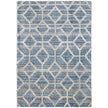 Feizy Mynka 39ICF Transitional Diamond in Blue/Ivory