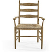 Jonathan Charles Doppler Ladder Back Arm Chair