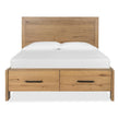 Magnussen Home Davenport Rustic Panel Caramel Bed
