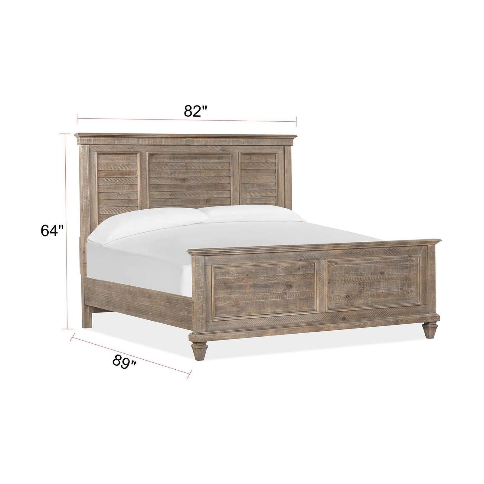 Magnussen Home Lancaster Dovetail Grey Bed