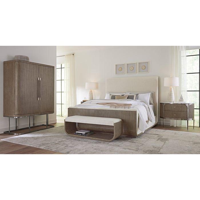 Hooker Furniture Modern Mood Upholstered Panel Bed