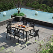 Woodbridge Furniture Bellevue Outdoor Stackable Side Chair