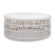 Sunset West Dana Coffee Table with Honed Carrara Marble Top