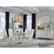Magnussen Home Willowbrook Egg Shell White Extendable 48