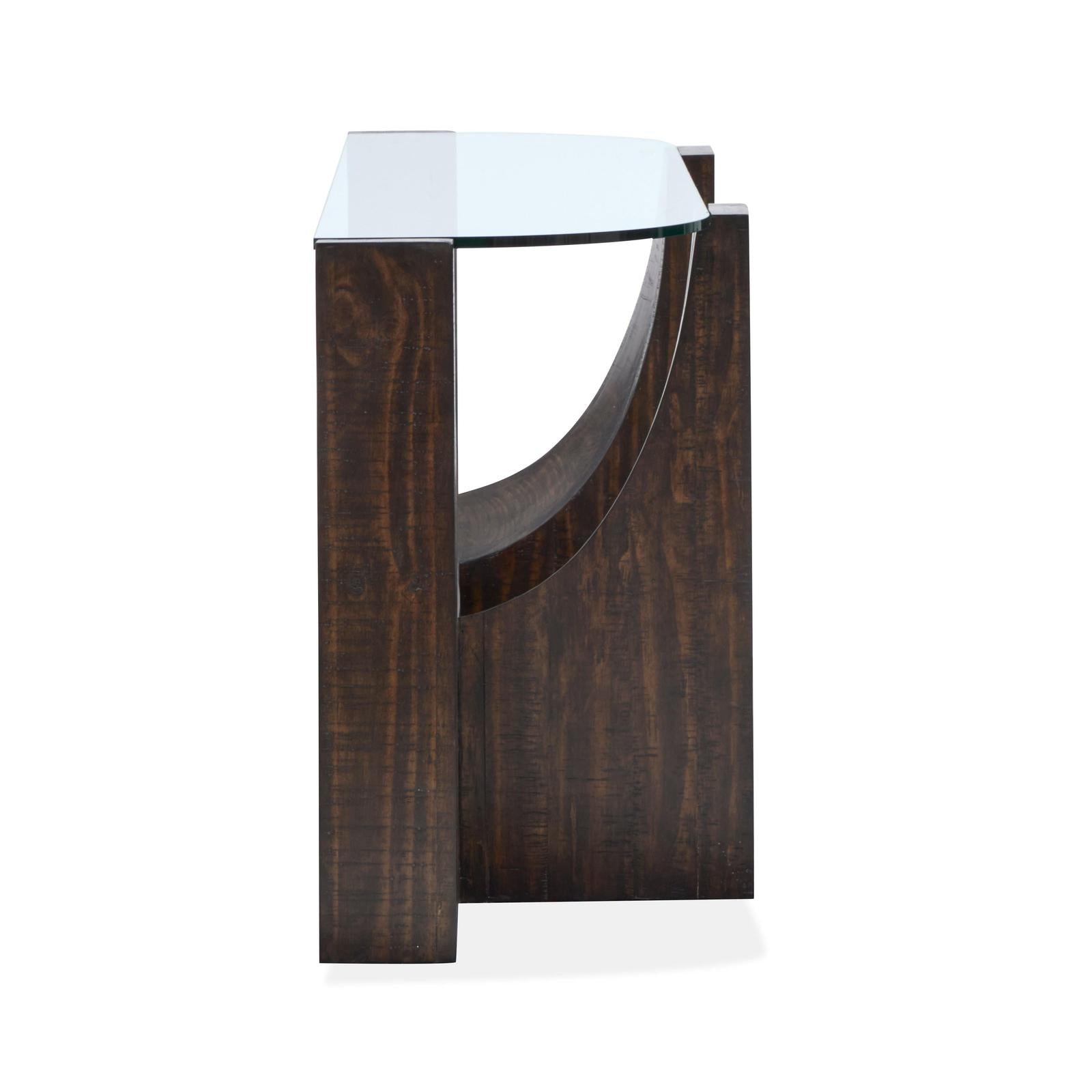 Magnussen Home Beckham Rustic Tavern Console Sofa Table