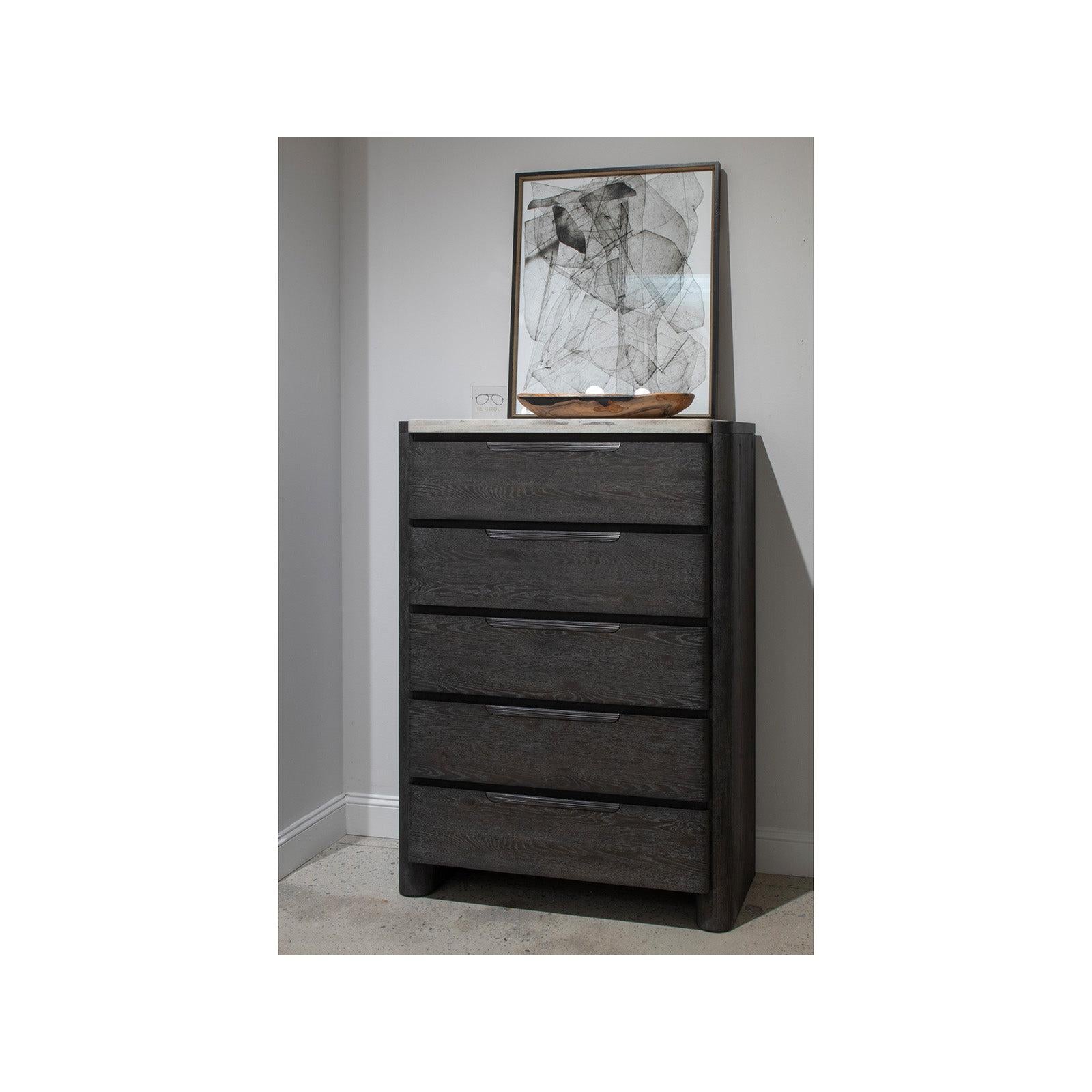 Magnussen Home Keaton Black Drawer Chest