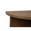 Magnussen Home Oswald Brown Demilune Sofa Table