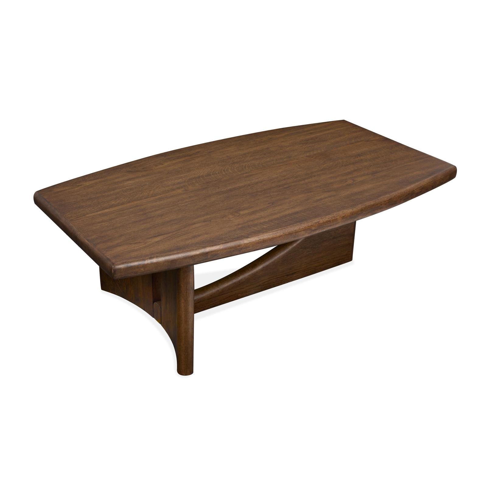 Magnussen Home Phoebe Sienna Brown Rectangular Cocktail Table