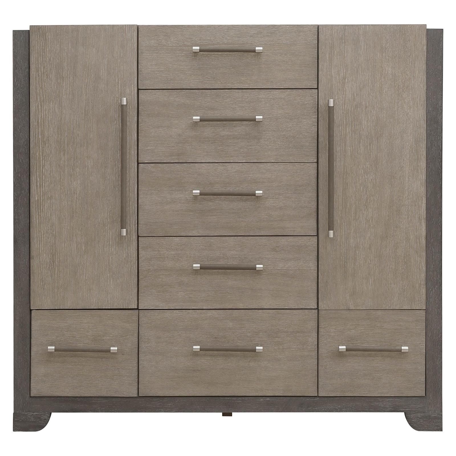 Pulaski Furniture Anderson Park Moose Trail And Frontier Brown 5 Drawer Master Chest