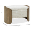 Pulaski Furniture Leeza Brown Bed Bench