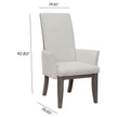 Pulaski Anderson Park Moose Trail And Frontier Brown Upholstered Dining Chair