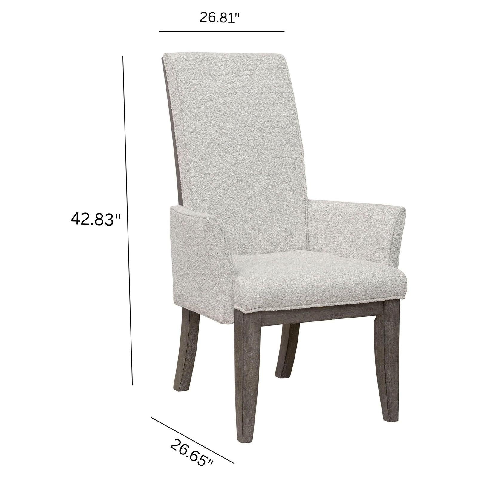 Pulaski Anderson Park Moose Trail And Frontier Brown Upholstered Dining Chair