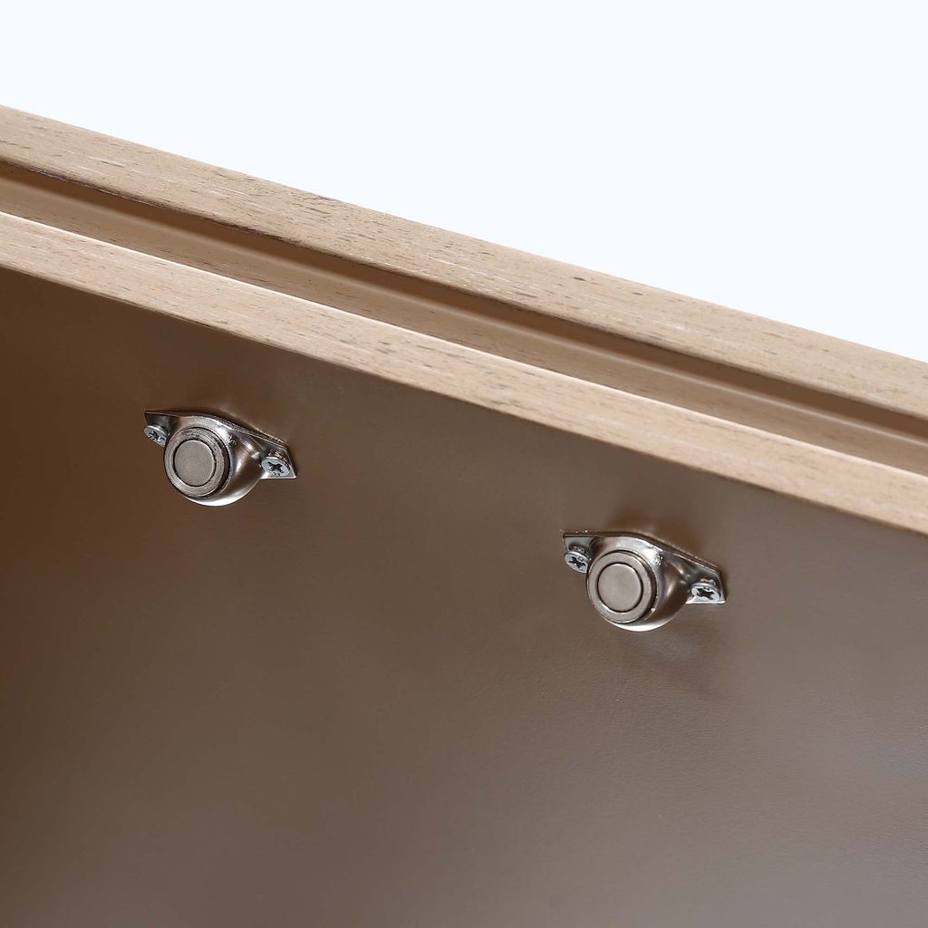 Michael Amini West Kensington Display Cabinet - Sea Salt Caramel