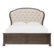Pulaski Saddle Creek Timber Brown Upholstered Bed