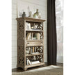 Magnussen Home Tinley Park Dove Tail Grey Bookcase