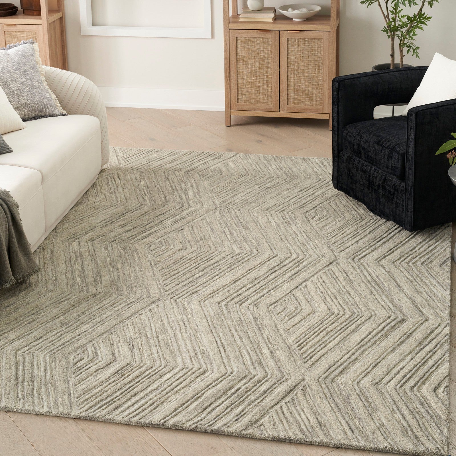Nourison Graceful GRU03 Modern Indoor Rug