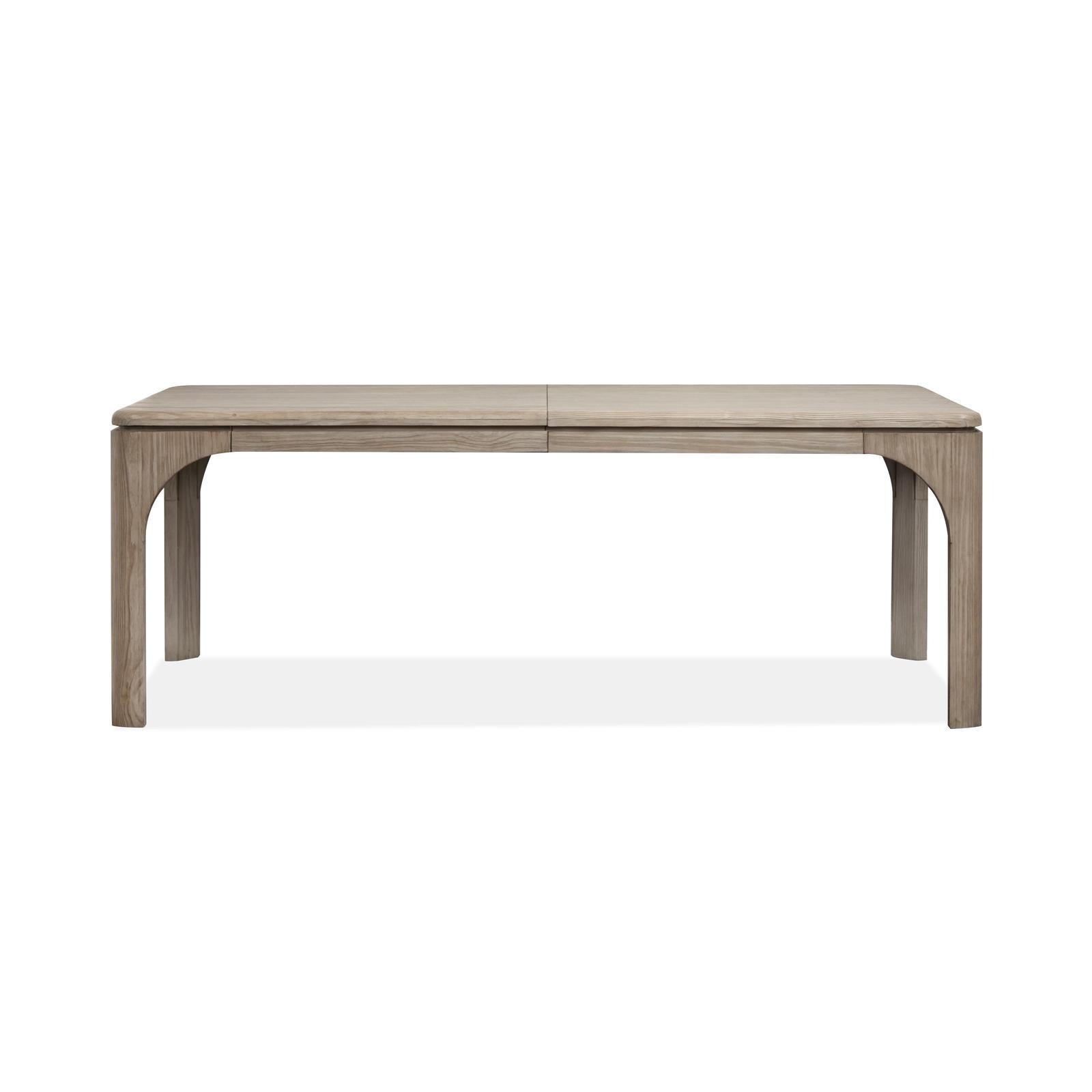 Magnussen Home Braelyn Dorian Grey Extendable Rectangular Dining Table