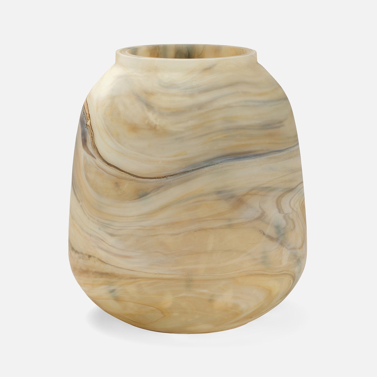 Andra Mixed Alabaster Vase - Multiple of 2