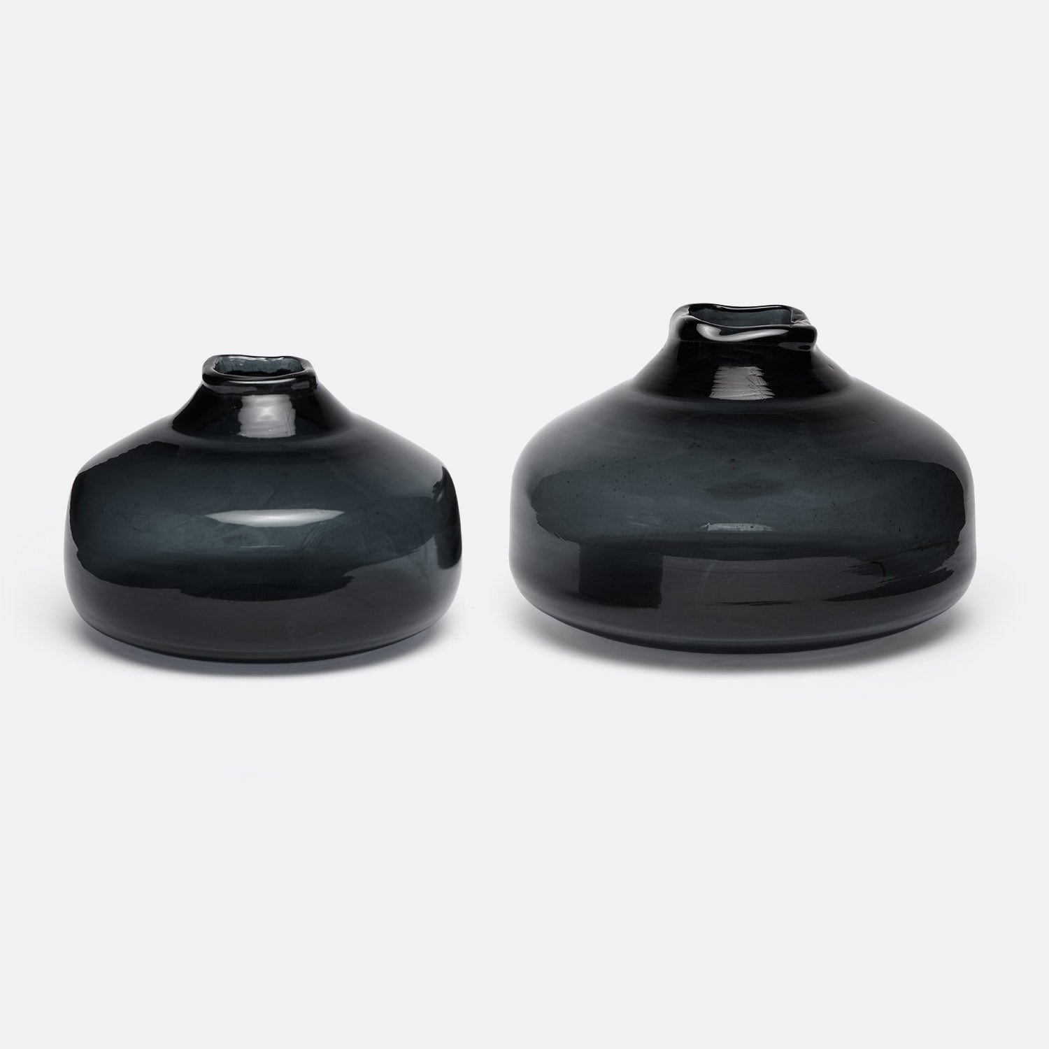 Andrek Midnight Resin Vessel - Set of 2
