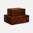 Arnold Faux Tortoise Box - Set of 2