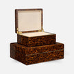 Arnold Faux Tortoise Box - Set of 2