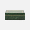 Austen Faux Malachite Box