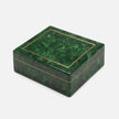 Austen Faux Malachite Box