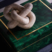 Austen Faux Malachite Box