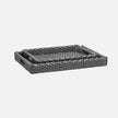 Avanna Faux Wicker Tray - Set of 2