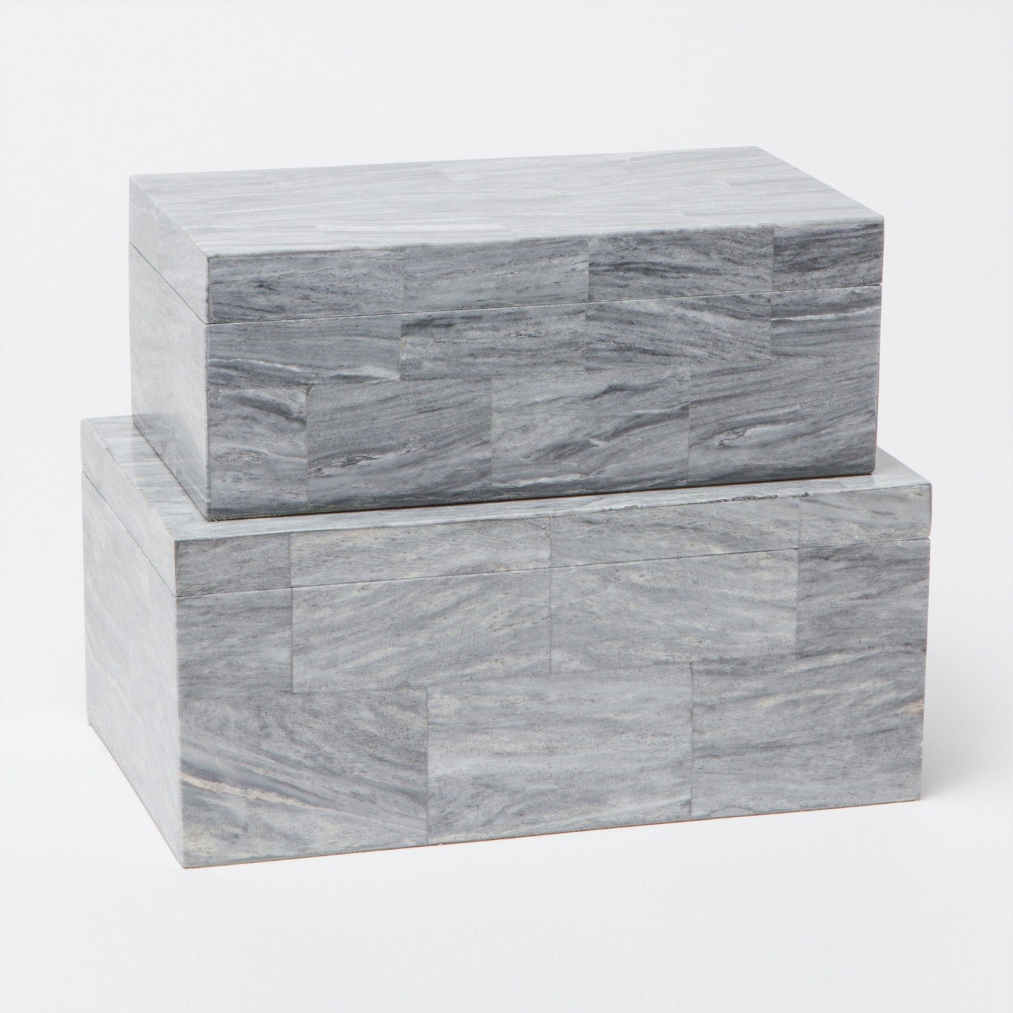 Bacall Stone Box - Set of 2