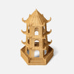 Bardot Rattan Pagoda Sculptures