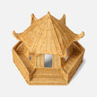 Bardot Rattan Pagoda Sculptures