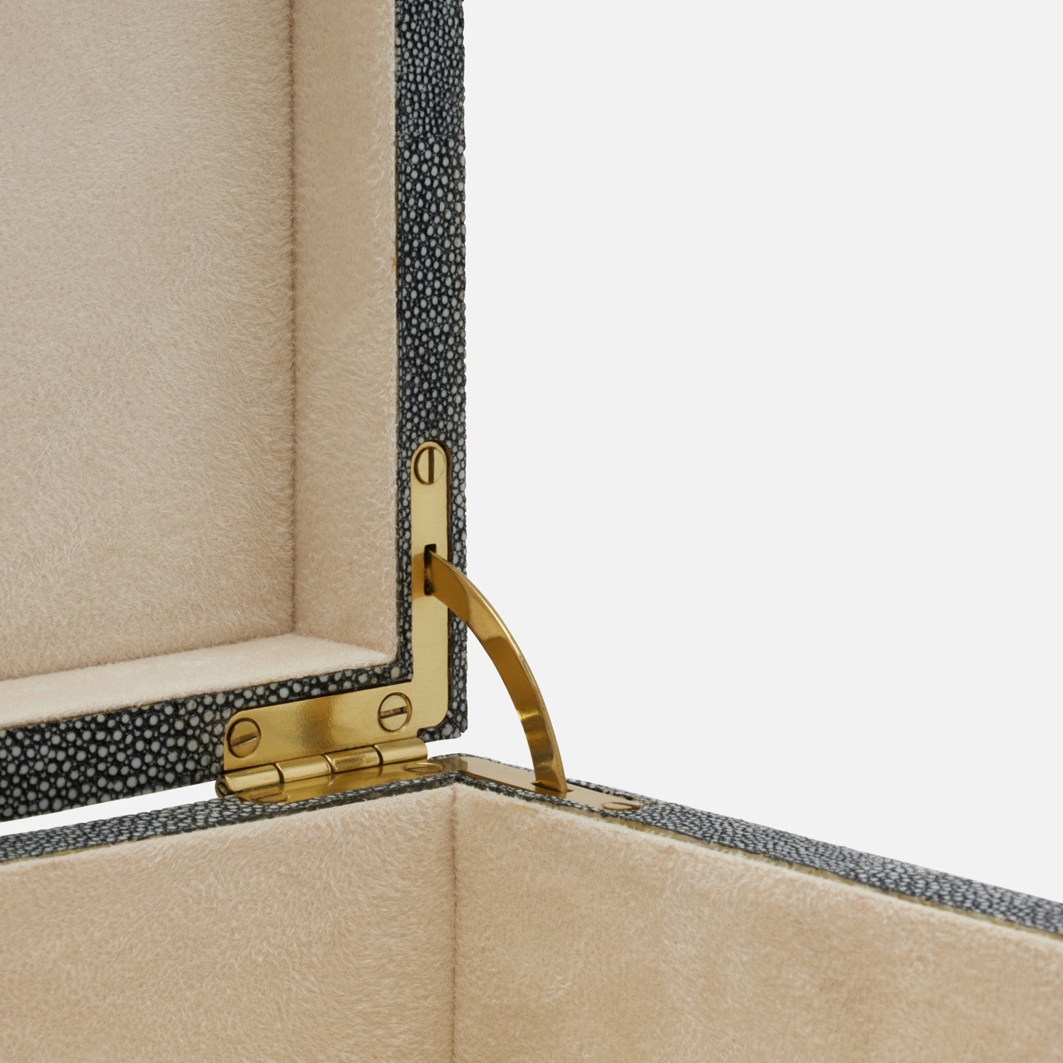 Breck Faux Shagreen Box - Set of 2