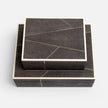 Breck Faux Shagreen Box - Set of 2