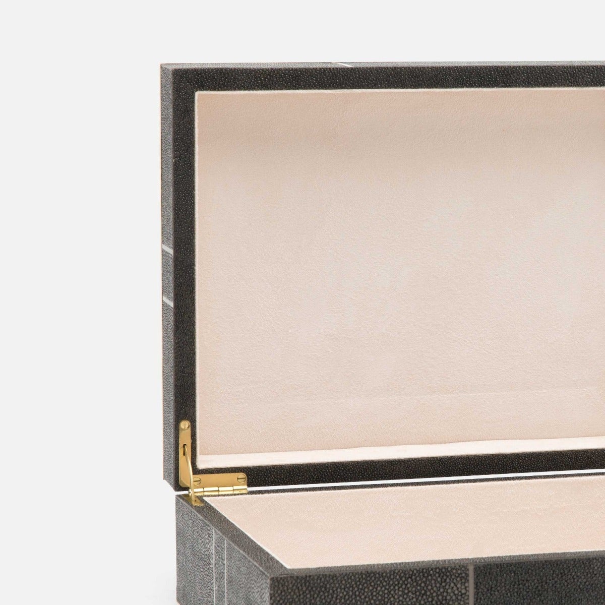 Breck Faux Shagreen Box - Set of 2